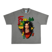Tornado Free-ish since 1865 black woman Urban Heavy Tee - FaDigitalArtStudio