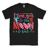 I Love You To The Moon And Back Valentine's Day Classic Tee | Teevron