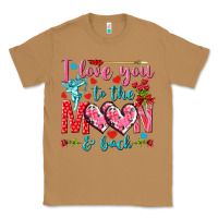 Toasted Coconut I love you to the moon and back Valentine's Day Classic Tee - HowdyJamesFarm