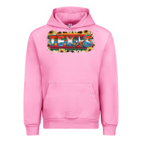 Fuchsia Pink Texas Urban Hoodie - JahusDesignShop