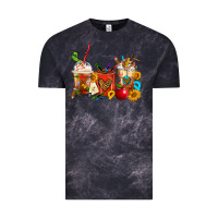 Cloud Black Teacher Coffee Cups Vintage Tee - FaDigitalArtStudio