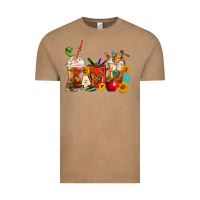 Vintage Coffee Teacher Coffee Cups Vintage Tee - FaDigitalArtStudio