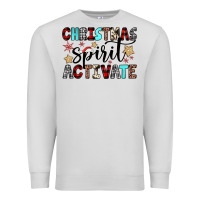 Dove Grey christmas spirit activate Premium Sweatshirt - JahusDesignShop