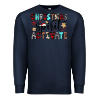 Navy christmas spirit activate Premium Sweatshirt - JahusDesignShop