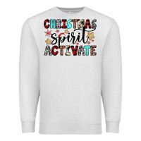 Oatmeal Heather christmas spirit activate Premium Sweatshirt - JahusDesignShop