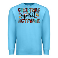 Ocean Blue christmas spirit activate Premium Sweatshirt - JahusDesignShop