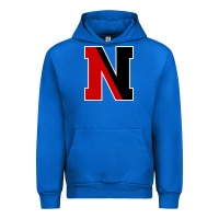 Cobalt Northeastern Gifts, Huskies Long Sleeve Urban Hoodie - DesigneFamous