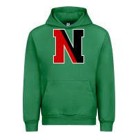 Emerald Northeastern Gifts, Huskies Long Sleeve Urban Hoodie - DesigneFamous
