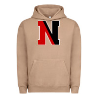 Pigment Burro Northeastern Gifts, Huskies Long Sleeve Urban Hoodie - DesigneFamous