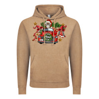 Merry Christmas Truck Gnomies Vintage Hoodie | Teevron