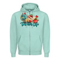 Seafoam teacher life Zipper Hoodie - AdoDesignShop