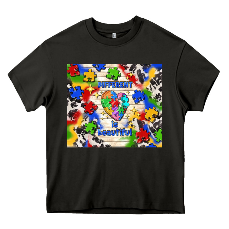 Different Is Beautiful Heavy Core Tee by TumblerDesignByShophia | Teevron
