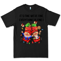 Black its fine were fine everything is fine Premium Tee - CowGirlArtShop