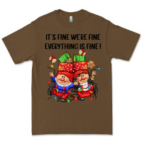 Cacao its fine were fine everything is fine Premium Tee - CowGirlArtShop