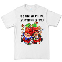 White its fine were fine everything is fine Premium Tee - CowGirlArtShop