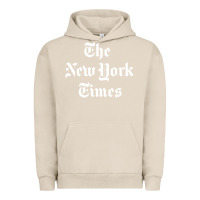 Pigment French Oak new york times Urban Hoodie - DesigneFamous