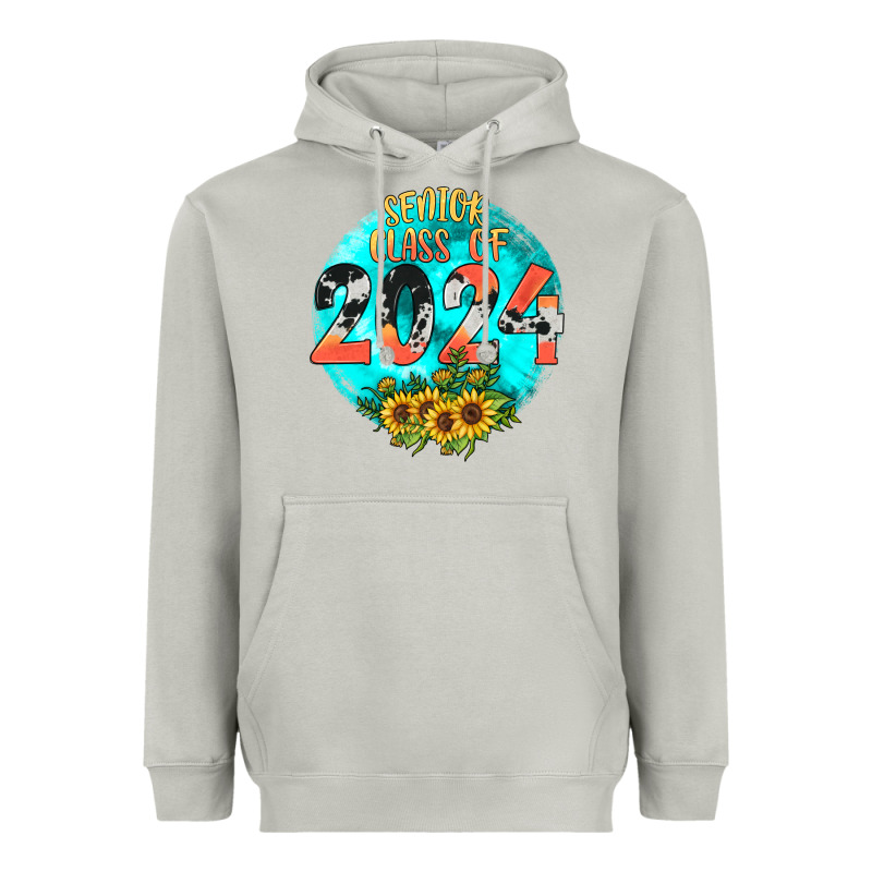 Class Of 2024 Senior Heavyweight Hoodie by JahusDesignShop | Teevron