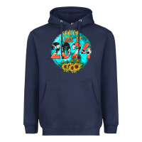 Navy class of 2024 senior Heavyweight Hoodie - JahusDesignShop