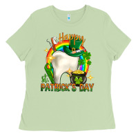 Matcha Happy Dentist St. Patrick's Day Ladies Tee - HowdyJamesFarm