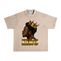 French Oak black king Urban Heavy Tee - FaDigitalArtStudio
