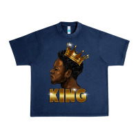 Navy black king Urban Heavy Tee - FaDigitalArtStudio
