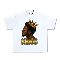 White black king Urban Heavy Tee - FaDigitalArtStudio