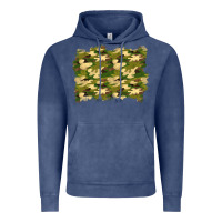 Vintage Denim camouflage background Vintage Hoodie - BundleAndBundleShop