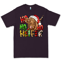 Plum ho ho ho heifer Premium Tee - CowGirlArtShop