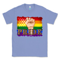 Colony Blue lgbtq  flag and hand pride Classic Tee - Artiststas