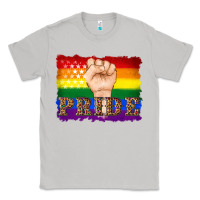 Moon Dust lgbtq  flag and hand pride Classic Tee - Artiststas