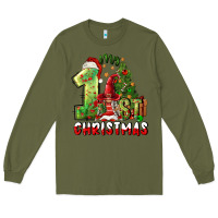 Army Green first christmas Long Sleeve Tee - FaDigitalArtStudio