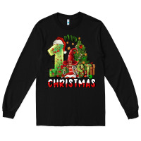 Black first christmas Long Sleeve Tee - FaDigitalArtStudio