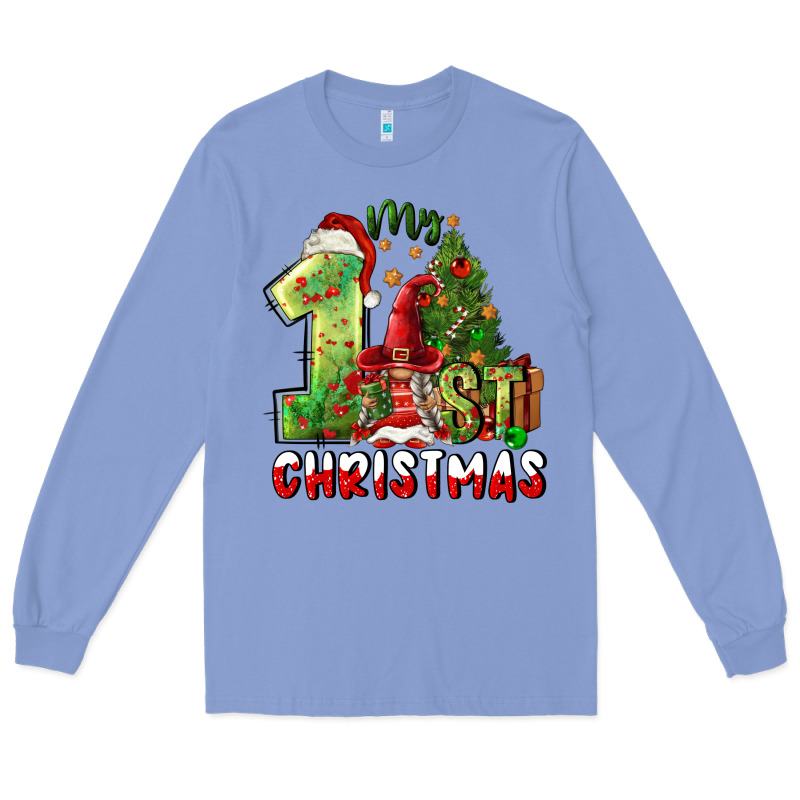 First Christmas Long Sleeve Tee by FaDigitalArtStudio | Teevron