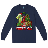 Navy first christmas Long Sleeve Tee - FaDigitalArtStudio
