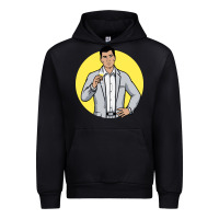 Black sterling archer Urban Hoodie - DesigneFamous
