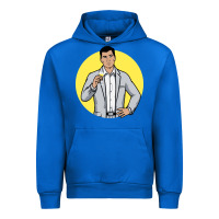 Cobalt sterling archer Urban Hoodie - DesigneFamous