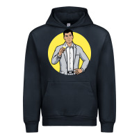 Navy sterling archer Urban Hoodie - DesigneFamous