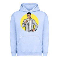 Pigment Grape Ice sterling archer Urban Hoodie - DesigneFamous