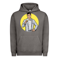 Pigment Tornado sterling archer Urban Hoodie - DesigneFamous