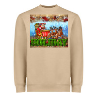 Mushroom holiday and santa. claus Heavyweight Sweatshirt - AdoDesignShop
