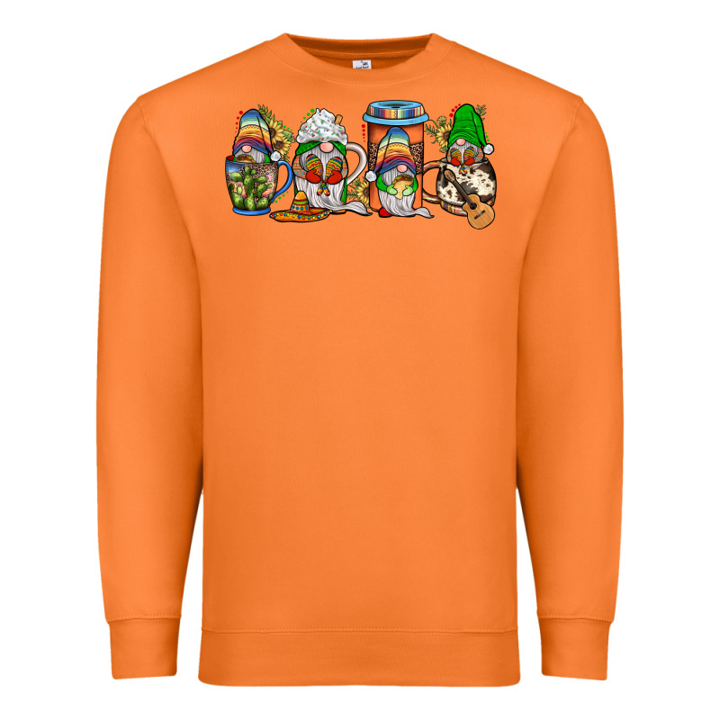 Mexican Gnomies Coffee Premium Sweatshirt by JahusDesignShop | Teevron