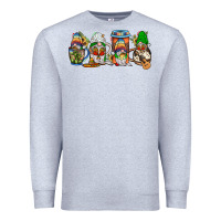 Heather Grey mexican gnomies coffee Premium Sweatshirt - JahusDesignShop