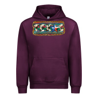 Mauve Wine Texas Urban Hoodie - JahusDesignShop