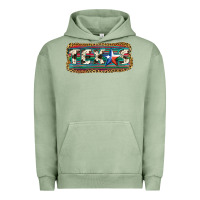 Pigment Oil Green Texas Urban Hoodie - JahusDesignShop
