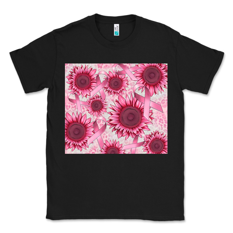 Breast Cancer Sunflower Classic Tee by CowGirlArtShop | Teevron