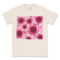 Natural breast cancer sunflower Classic Tee - CowGirlArtShop