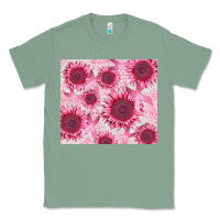 Sage breast cancer sunflower Classic Tee - CowGirlArtShop