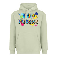 Matcha i am ausome Heavyweight Hoodie - JahusDesignShop