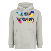 Moon Dust i am ausome Heavyweight Hoodie - JahusDesignShop