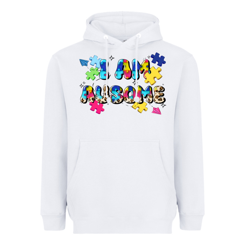 I Am Ausome Heavyweight Hoodie by JahusDesignShop | Teevron